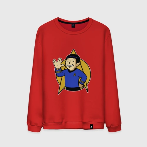 Мужской свитшот хлопок Spoke - Vault boy