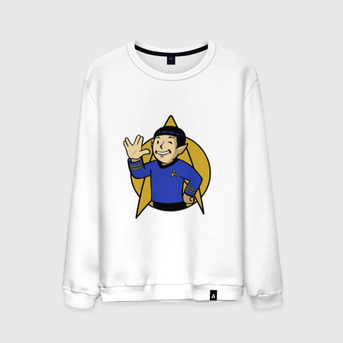 Мужской свитшот хлопок Spoke - Vault boy