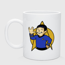 Кружка керамическая Spoke - Vault boy