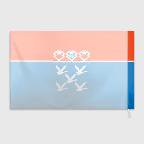 Флаг 3D Герб города Чебоксары - фото 2