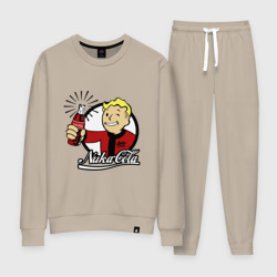 Женский костюм хлопок Vault boy - nuka cola