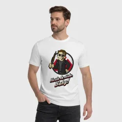 Мужская футболка хлопок Vault boy - Terminator - фото 2