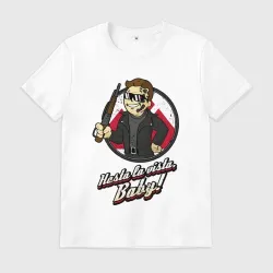 Мужская футболка хлопок Vault boy - Terminator