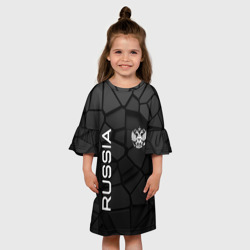 Детское платье 3D Черная броня Россия - фото 2
