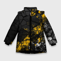 Зимняя куртка для девочек 3D Имперская геометрия