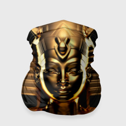 Бандана-труба 3D Золотой бюст египетской царицы