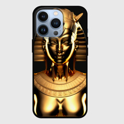 Чехол для iPhone 13 Pro Золотой бюст египетской царицы