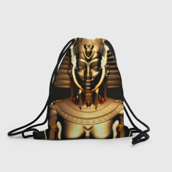 Рюкзак-мешок 3D Золотой бюст египетской царицы