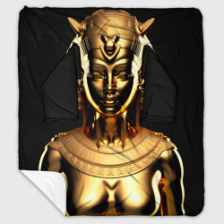 Плед с рукавами Золотой бюст египетской царицы
