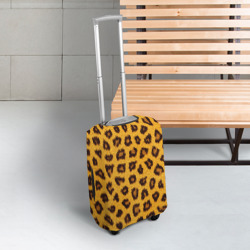 Чехол для чемодана 3D Текстура леопарда - фото 2