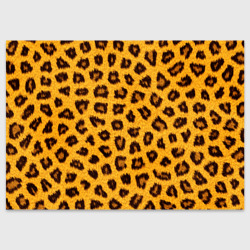 Поздравительная открытка Текстура леопарда