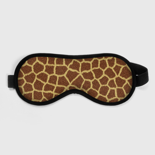 Маска для сна 3D Текстура жирафа
