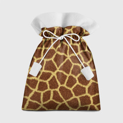 Подарочный 3D мешок Текстура жирафа