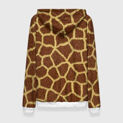 Женская толстовка 3D Текстура жирафа, цвет 3D печать - фото 2