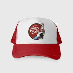 Кепка тракер с сеткой Nuka cola sticker