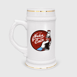 Кружка пивная Nuka cola sticker