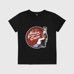 Детская футболка хлопок Nuka cola sticker
