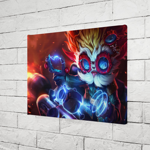 Холст прямоугольный Heimerdinger, цвет 3D печать - фото 3