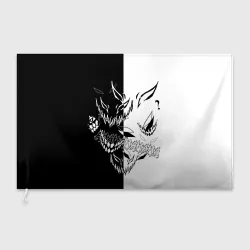 Флаг 3D Drain Face ZXC