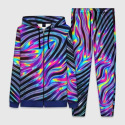 Женский костюм 3D Голографические полосы