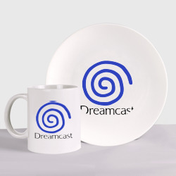 Набор: тарелка + кружка Sega dreamcast