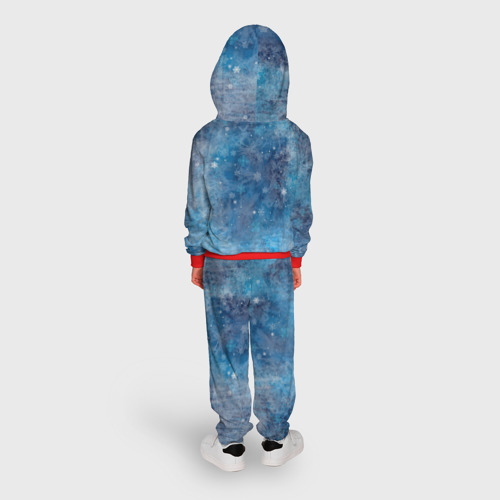 Детский костюм с толстовкой 3D Снежная королева, цвет красный - фото 4
