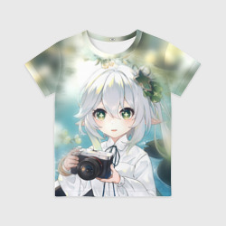Детская футболка 3D Нахида с фотоаппаратом