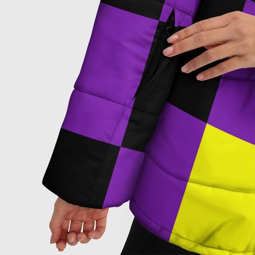 Женская зимняя куртка Oversize Firm прямо из 80х, цвет черный - фото 6