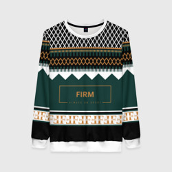 Женский свитшот 3D Firm как свитер из 90х