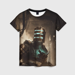 Женская футболка 3D Айзек Кларк Dead space remake