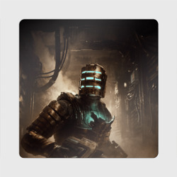 Магнит виниловый Квадрат Айзек Кларк Dead space remake