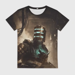Женская футболка 3D Айзек Кларк Dead space remake