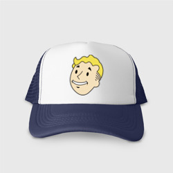 Кепка тракер с сеткой Vault boy head