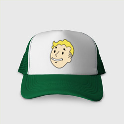 Кепка тракер с сеткой Vault boy head