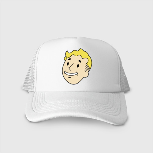 Кепка тракер с сеткой Vault boy head