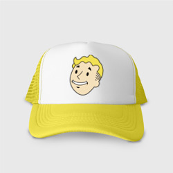 Кепка тракер с сеткой Vault boy head