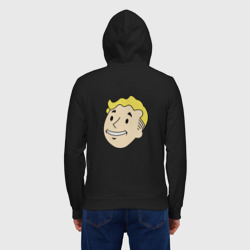 Мужская толстовка на молнии хлопок Vault boy head - фото 2