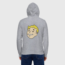 Мужская толстовка на молнии хлопок Vault boy head - фото 2