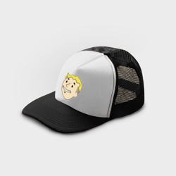 Кепка тракер с сеткой Vault boy head - фото 2