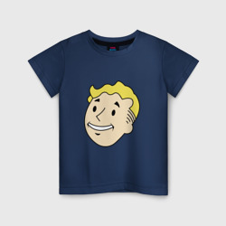 Детская футболка хлопок Vault boy head