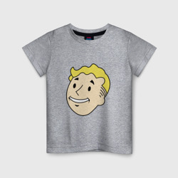 Детская футболка хлопок Vault boy head