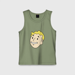 Детская майка хлопок Vault boy head