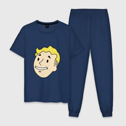 Мужская пижама хлопок Vault boy head