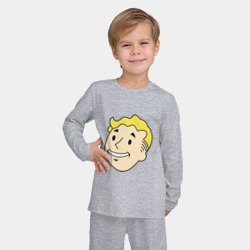 Детская пижама с лонгсливом хлопок Vault boy head - фото 2