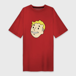 Платье-футболка хлопок Vault boy head