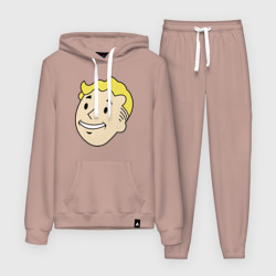 Женский костюм с толстовкой хлопок Vault boy head