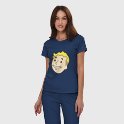 Женская пижама хлопок Vault boy head - фото 2