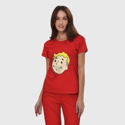 Женская пижама хлопок Vault boy head - фото 2