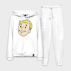 Мужской костюм хлопок с толстовкой Vault boy head