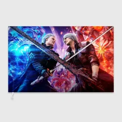 Флаг 3D Vergil vs Dante - Devil May Cry